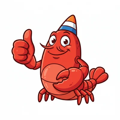 ClawCloud.nl - Kreeft mascot met Nederlandse vlag